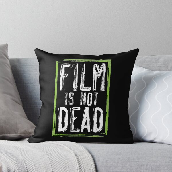 Item preview, FILM IS NOT DEAD (green) designed and sold by oldskooldesign.