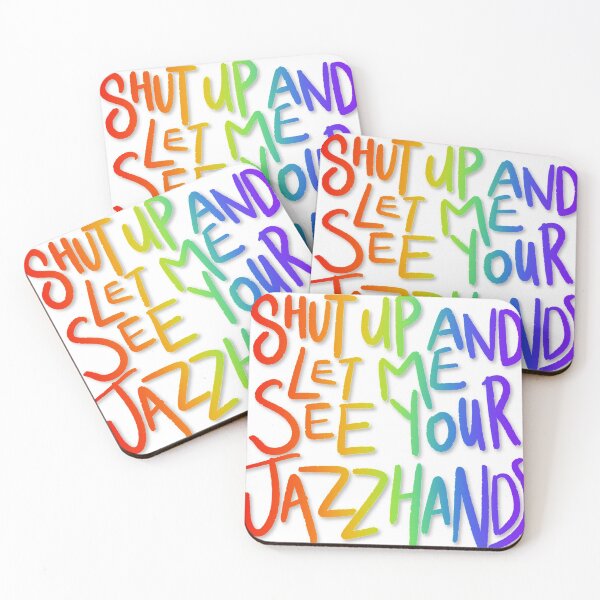 Item preview, Shut Up And Let Me See Your Jazz Hands designed and sold by goddamn-emokid.
