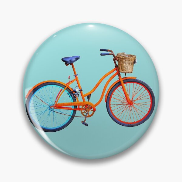 Item preview, Bicycle on blue ground designed and sold by AHELENE.
