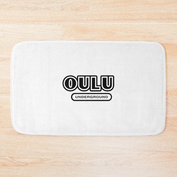 Item preview, Oulu Underground (musta teksti) designed and sold by futurytmi.