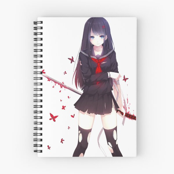 Item preview, Anime Girl with Sword designed and sold by deniz29.