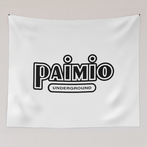 Item preview, Paimio Underground (musta teksti) designed and sold by futurytmi.