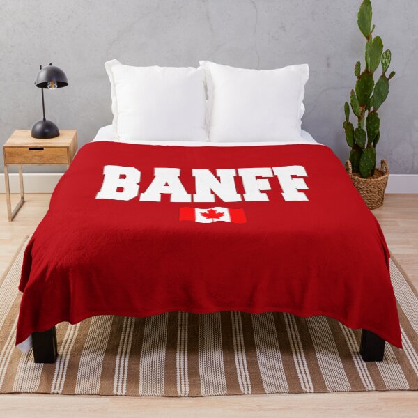 Item preview, Banff with Canadian flag designed and sold by AllShirts21.