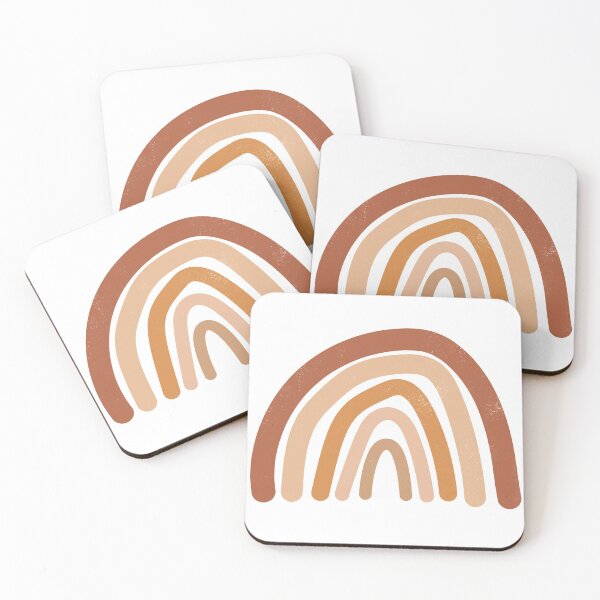 Item preview, minimalistic earth toned rainbow design, for the lover of simplicity designed and sold by Etienne & Yolandi  Outram.