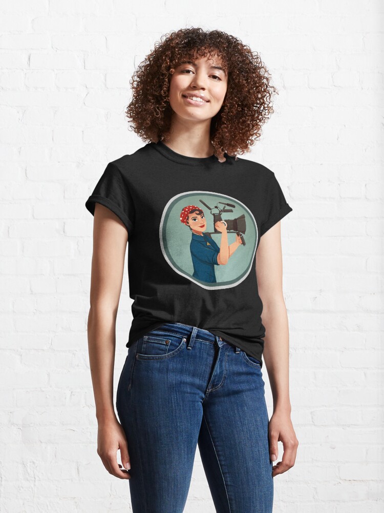 Alternate view of Rosie the Filmmaker | Rosie the Riveter Classic T-Shirt