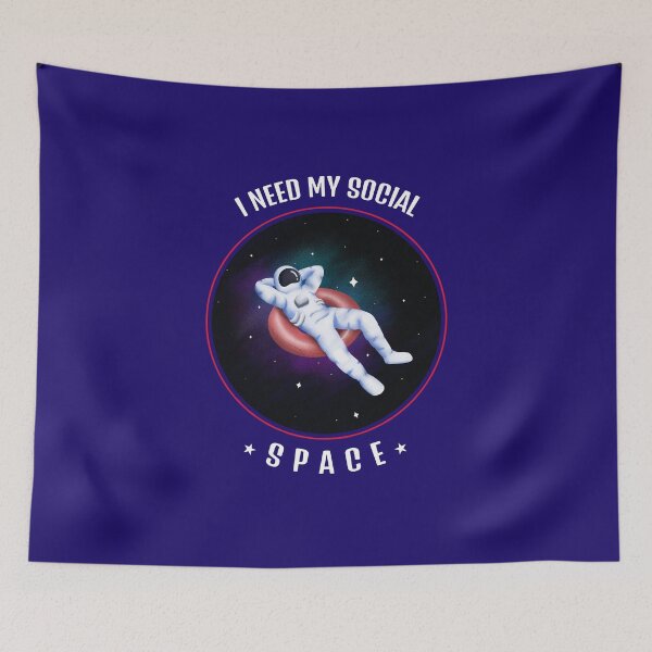 Item preview, I Need My Social Space designed and sold by JackSpark25.
