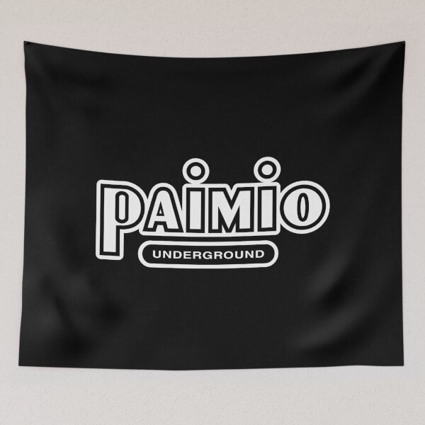 Item preview, Paimio Underground (valkoinen teksti) designed and sold by futurytmi.