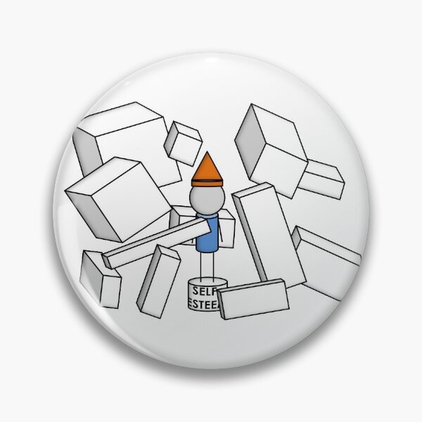 Item preview, Mignome Being Bombarded by Rectangular Prisms V2 designed and sold by NoirPineapple.