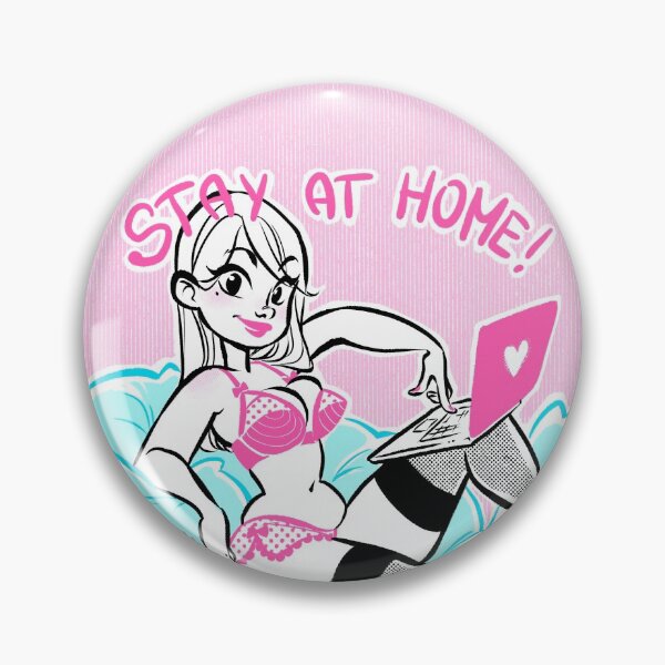 Stay At Home Pin