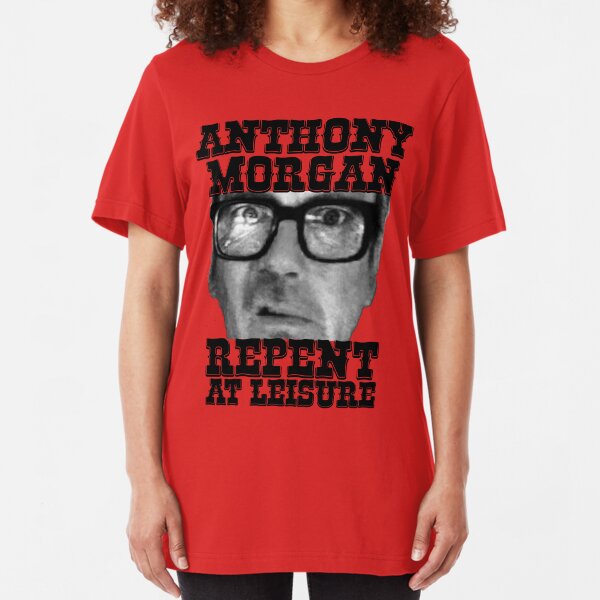 Anthony Morgan - Repent At Leisure (Black) Slim Fit T-Shirt