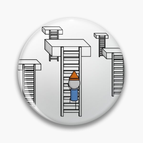 Item preview, Mignome Climbing a Ladder designed and sold by NoirPineapple.