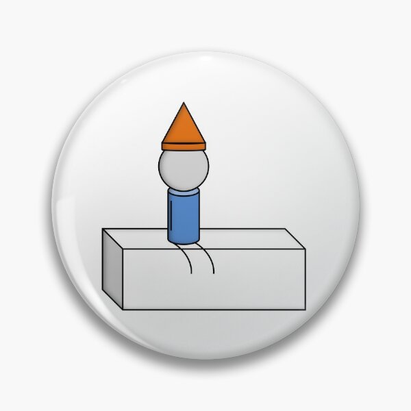 Item preview, Mignome Sitting on a Rectangular Prism designed and sold by NoirPineapple.