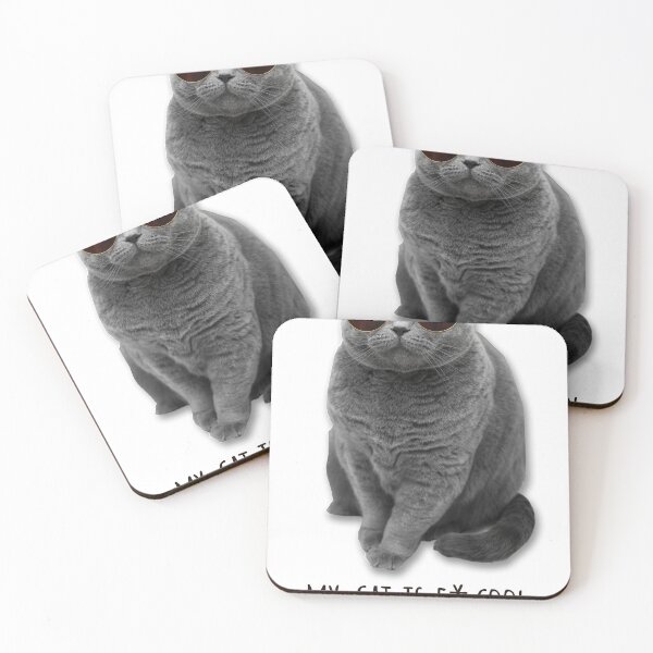 Item preview, MY CAT IS F* COOL - COOL CATS - FUNNY CATS  designed and sold by Tropical Blood.
