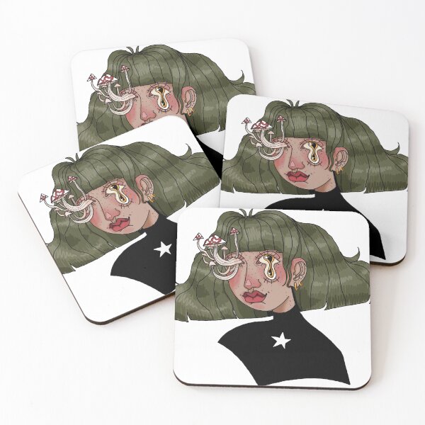 Item preview, ? Fille aux champignons ? designed and sold by tatemeredith.
