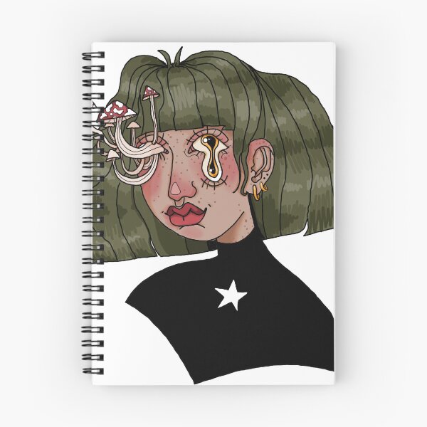 Item preview, ? Fille aux champignons ? designed and sold by tatemeredith.