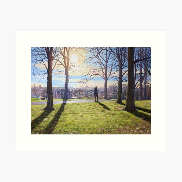 Item preview, Winter Sun in Inverleith Park designed and sold by Debbie Clark.