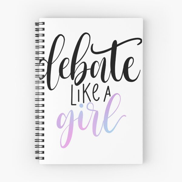 Item preview, Debate Like a Girl  designed and sold by heyitsjelly.