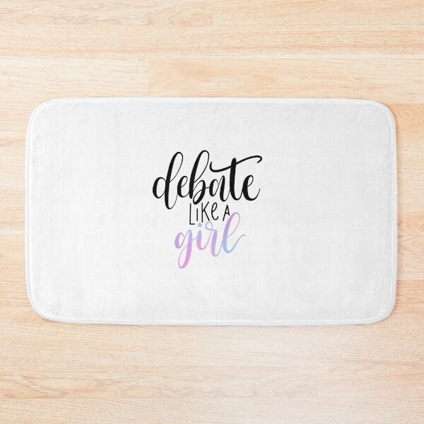 Item preview, Debate Like a Girl  designed and sold by heyitsjelly.