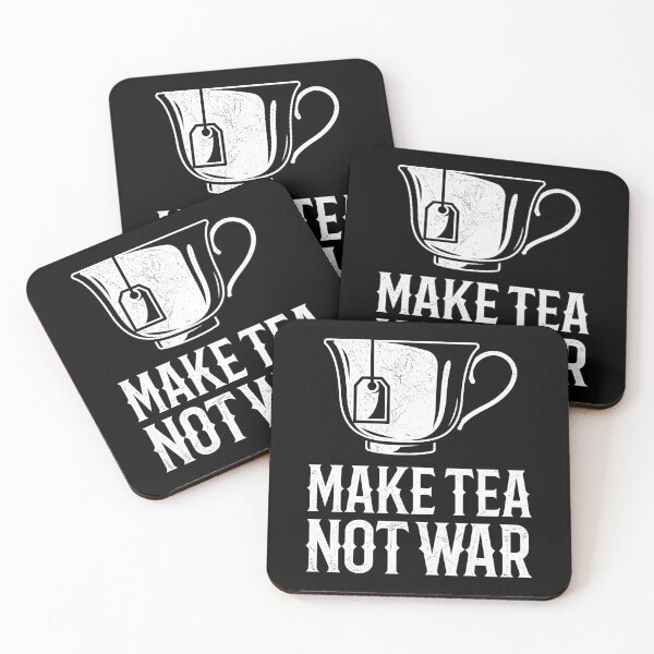 Item preview, Make Tea Not War designed and sold by tonstan.