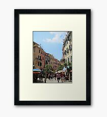 Cinque Terre village Framed Print