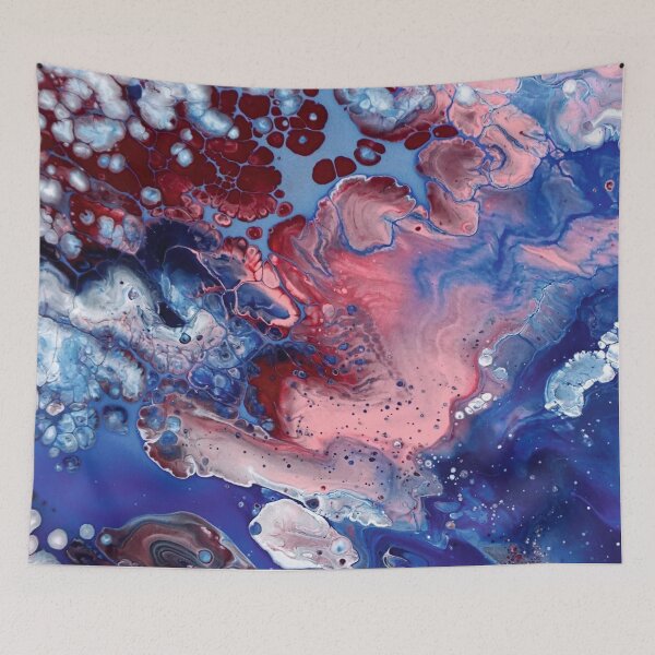 Artikelvorschau, Izusa fluid expressionism abstrakte Strukturen Farbverlauf entworfen und verkauft von donaukiesel.