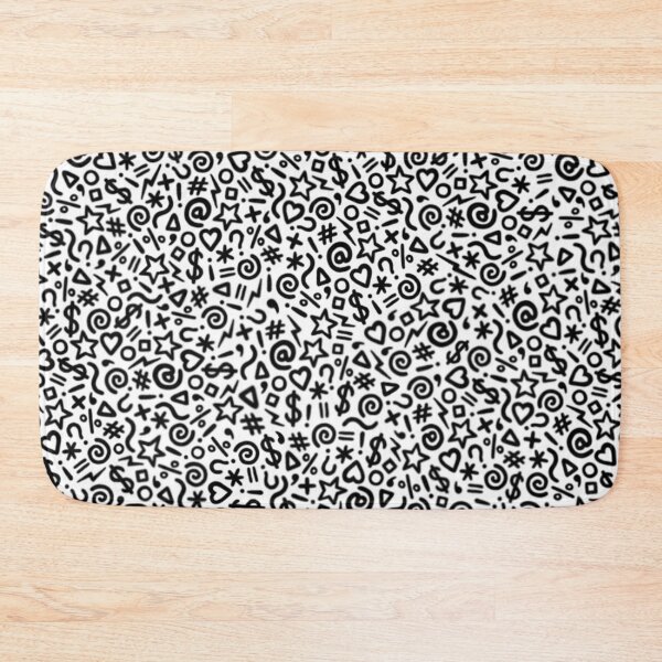 Item preview, Squiggle Symbols Pattern designed and sold by BaconPancakes21.