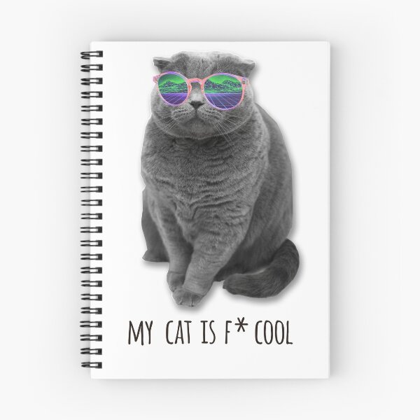 Item preview, FUNNY CATS - COOL CATS - FUNNY CAT WITH SUNGLASSES designed and sold by Tropical Blood.