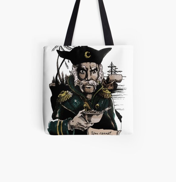 The Captain All Over Print Tote Bag