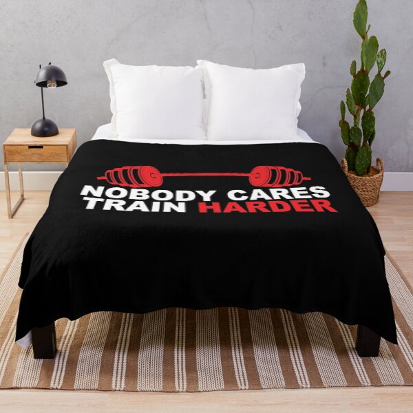 Item preview, Nobody cares Train HARDER t shirt gym motivation weight loss gift tee shirt designed and sold by thehafdesigner.