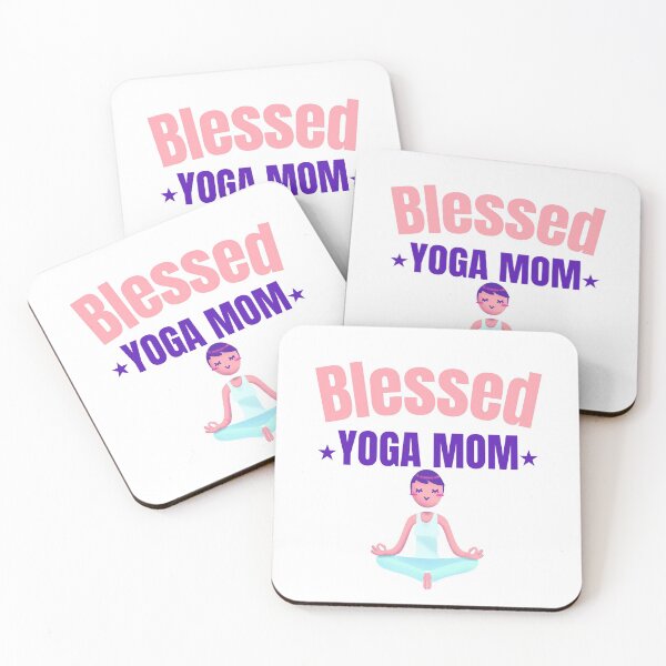 Item preview, BLESSED YOGA MOM designed and sold by fejoa.