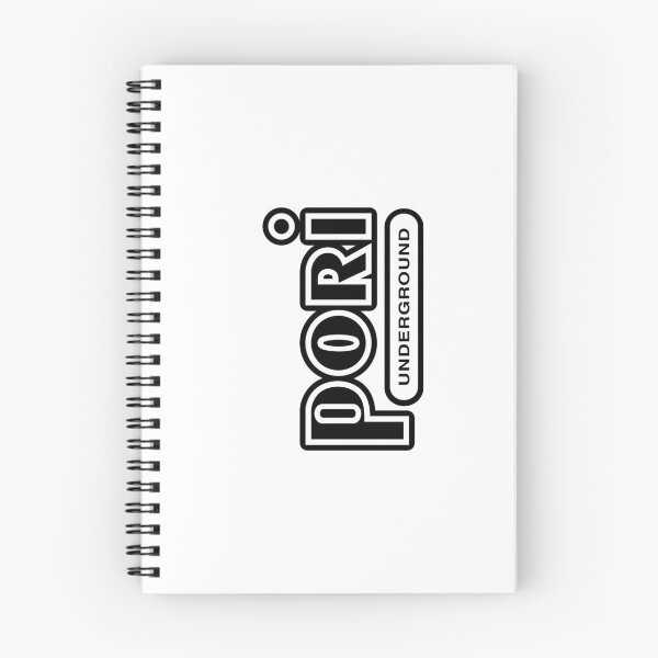 Item preview, Pori Underground (musta teksti) designed and sold by futurytmi.