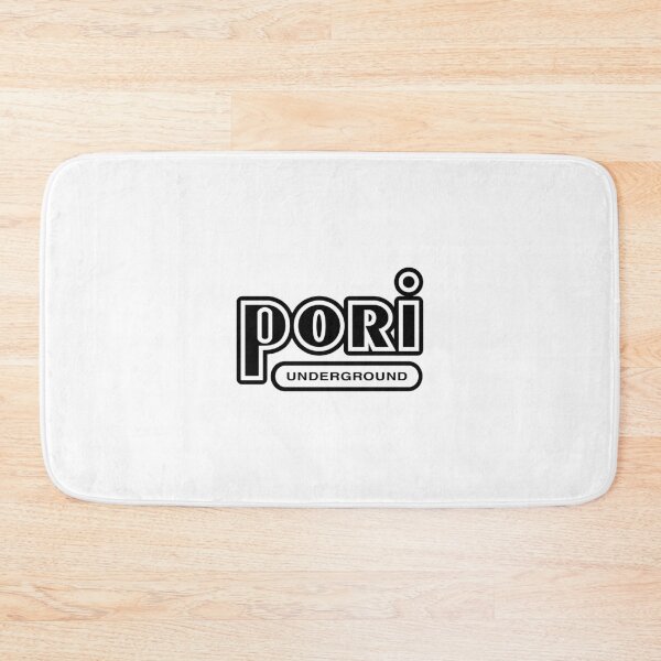 Item preview, Pori Underground (musta teksti) designed and sold by futurytmi.