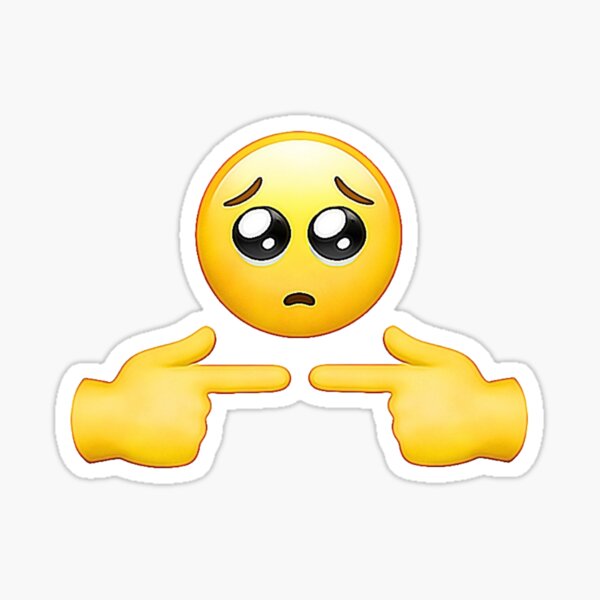 "Tik Tok meme emoji" Sticker for Sale by mrgregg | Redbubble