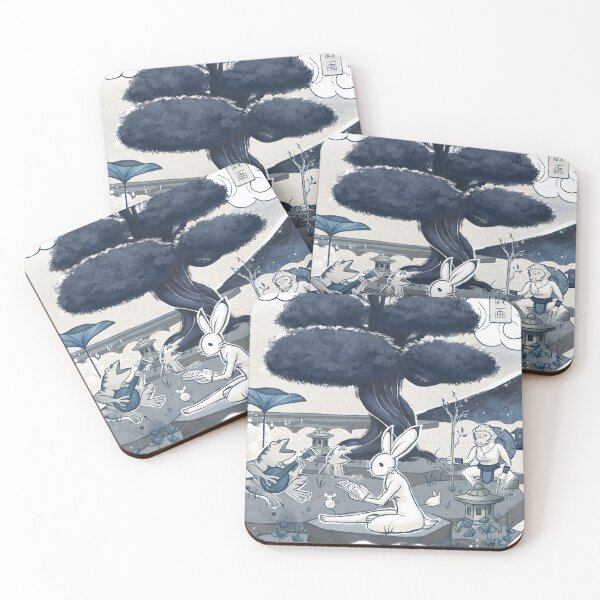 Item preview, Japan Blue - Choju-giga designed and sold by Ruby-Art.