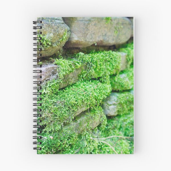 Item preview, Moss-covered stone wall designed and sold by Fluffy-Des.