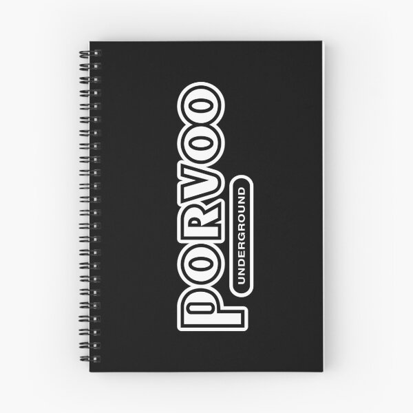 Item preview, Porvoo Underground (valkoinen teksti) designed and sold by futurytmi.