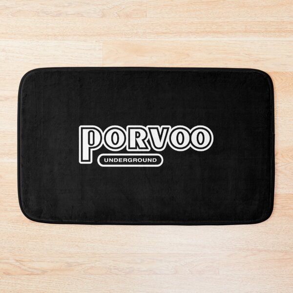 Item preview, Porvoo Underground (valkoinen teksti) designed and sold by futurytmi.