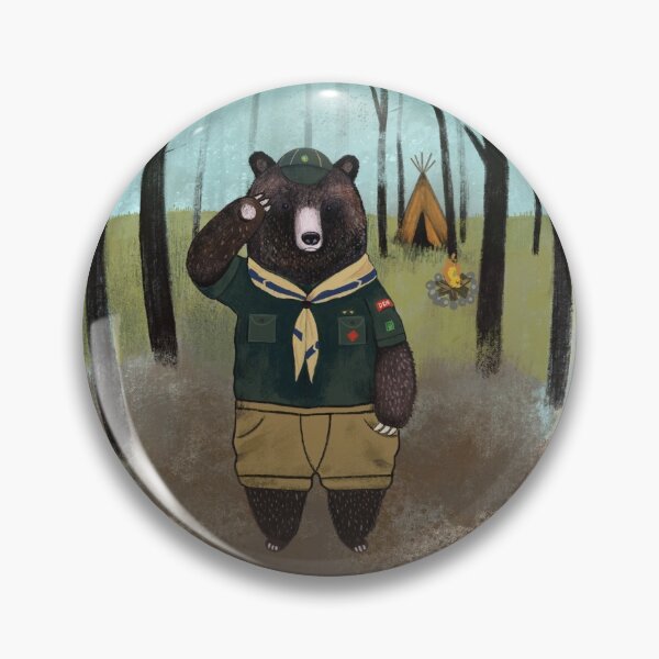 Item preview, Bear Scout designed and sold by Amanda Carter.