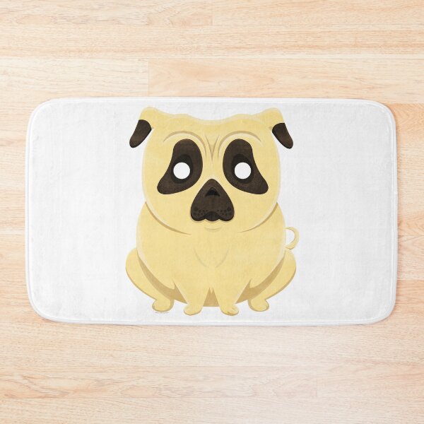 Item preview, Chubby Cartoon Pug designed and sold by Angele Gougeon.