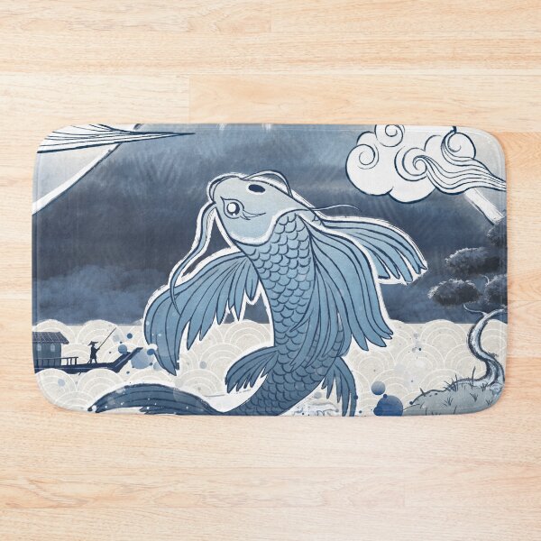 Item preview, Japan Blue- Koi Fish designed and sold by Ruby-Art.