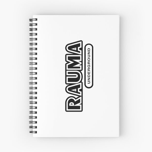 Item preview, Rauma Underground (musta teksti) designed and sold by futurytmi.