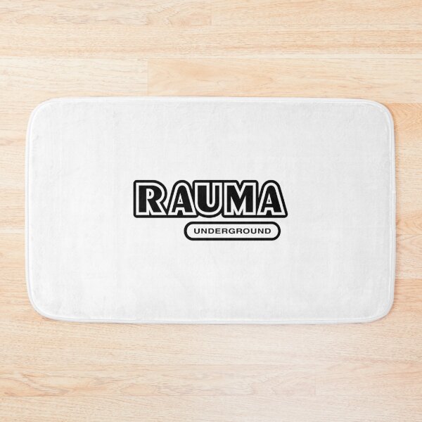 Item preview, Rauma Underground (musta teksti) designed and sold by futurytmi.