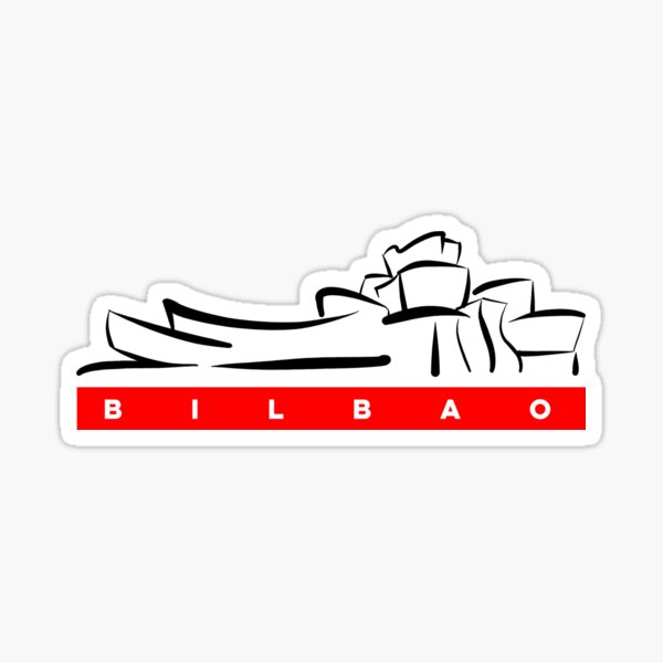 Bilbao drawing | Guggenheim Museum Sticker