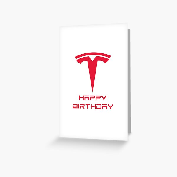 tesla greeting cards redbubble