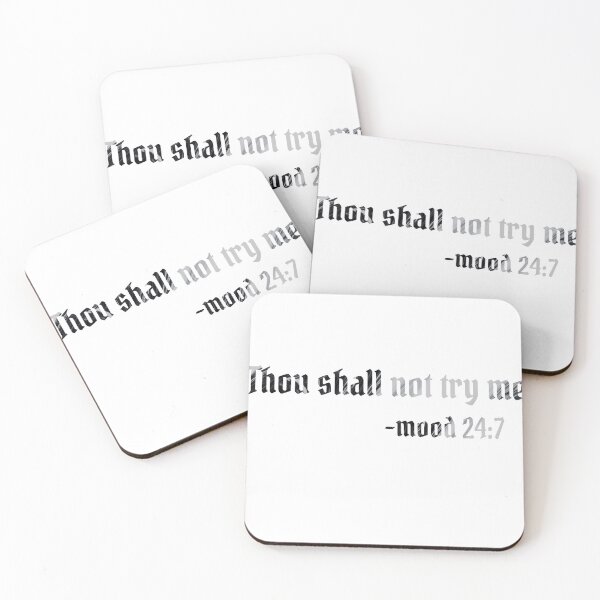 Item preview, Thou shall not try me designed and sold by hernaa25.