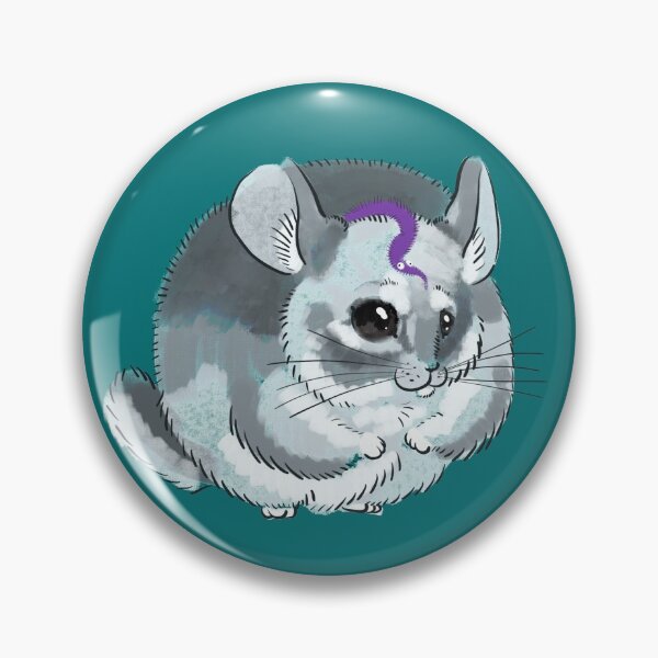 Item preview, Chinchilla with Squirmle Hat designed and sold by brethegoat.