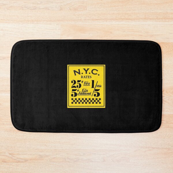 Item preview, NYC Cab Rates Retro Signage designed and sold by ArtofDissent.