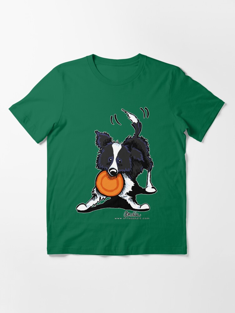 Alternate view of Border Collie @ Play Essential T-Shirt