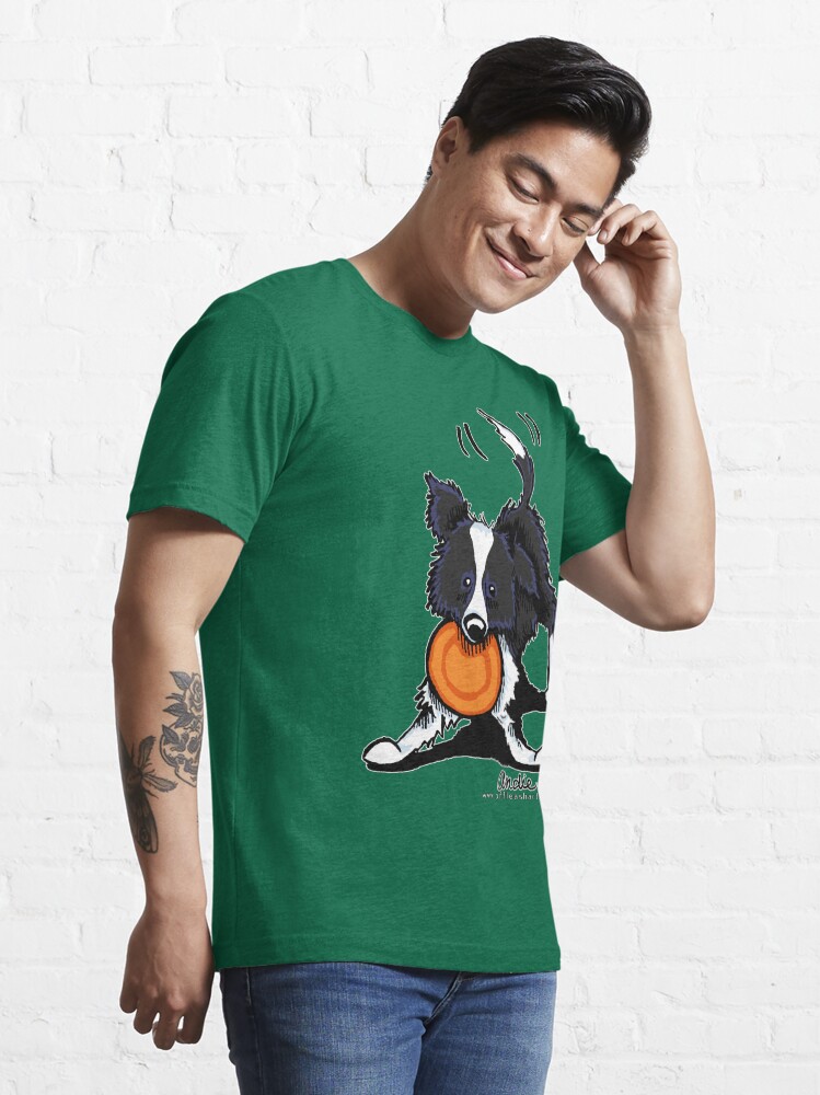 Alternate view of Border Collie @ Play Essential T-Shirt