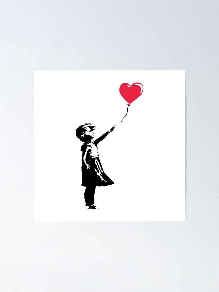 Girl with the Red Balloon by Banksy | Banksy Art | The Good